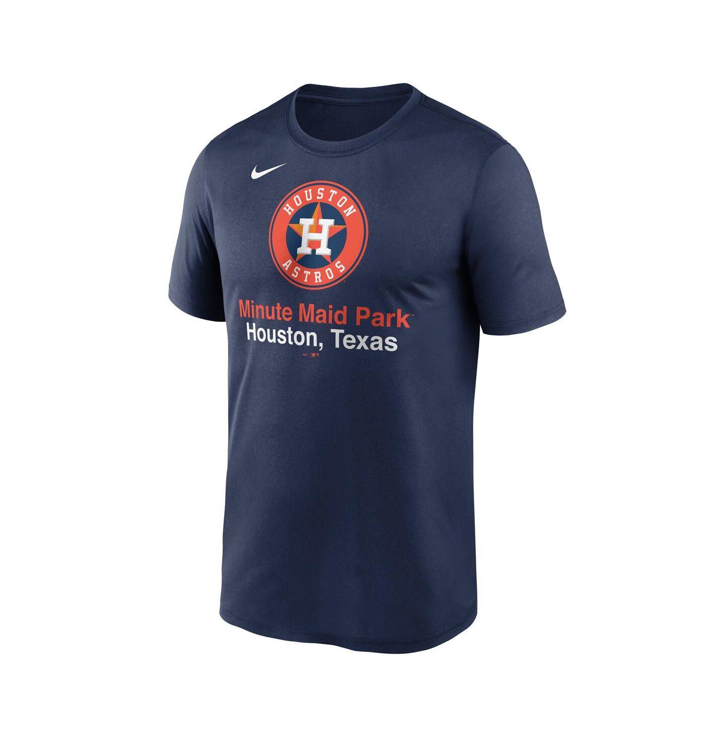Мужская футболка Nike Navy Houston Astros Stadium Legend Performance — фото 2