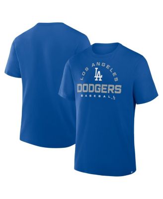 Fanatics - Men's Royal Los Angeles Dodgers Clubhouse Legacy Primary Play T-Shirt