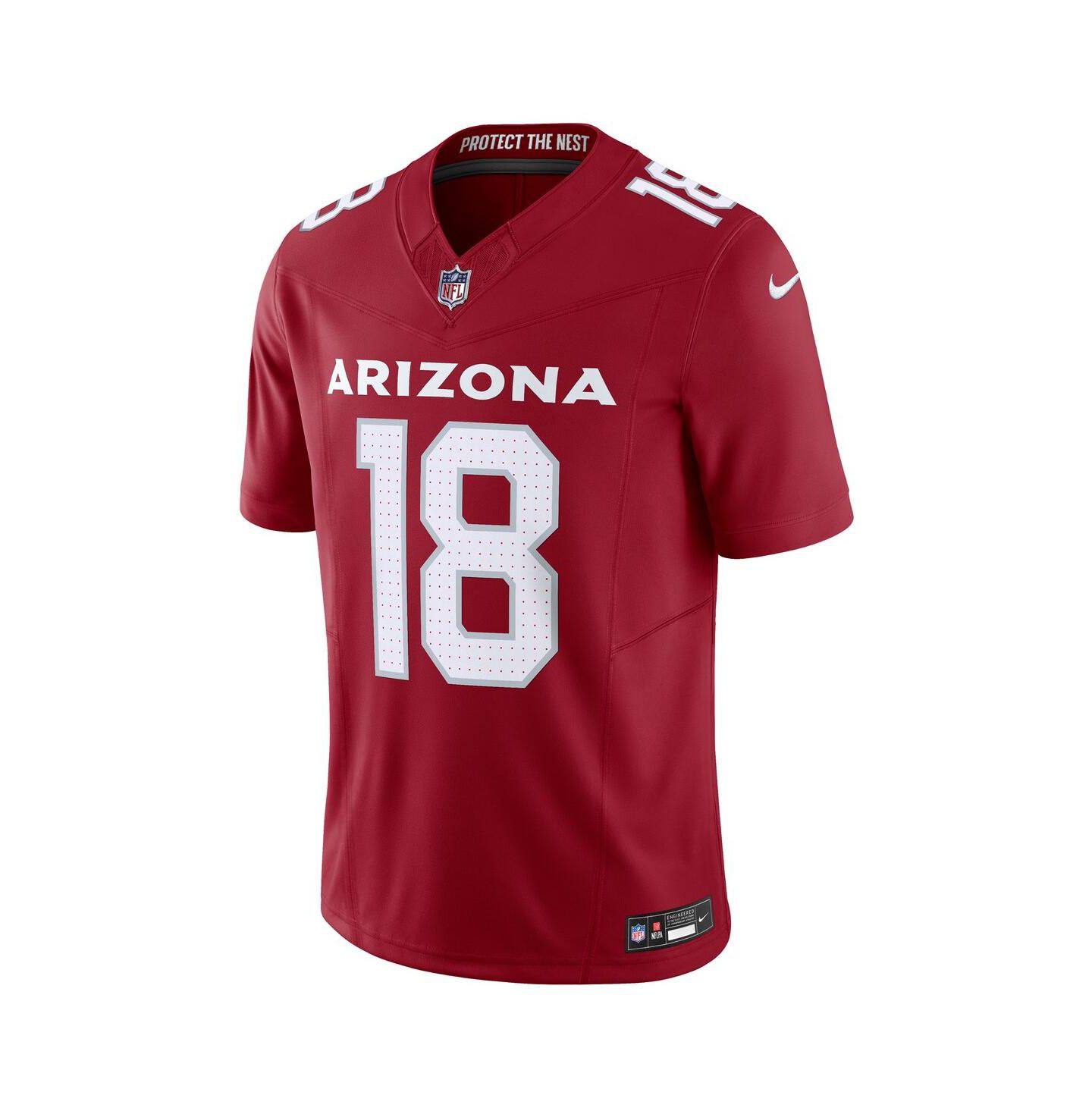 Мужской топ Nike Marvin Harrison Jr. Cardinal Arizona Cardinals Vapor F.U.S.E. Limited Jersey — фото 2