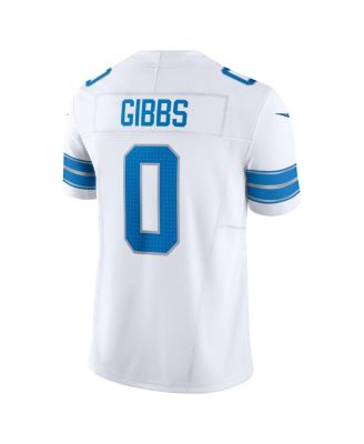 Men's Jahmyr Gibbs White Detroit Lions Vapor F.U.S.E. Limited Jersey