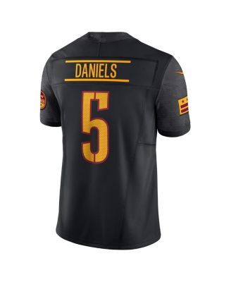 Men's Jayden Daniels Black Washington Commanders Vapor F.U.S.E. Limited Jersey