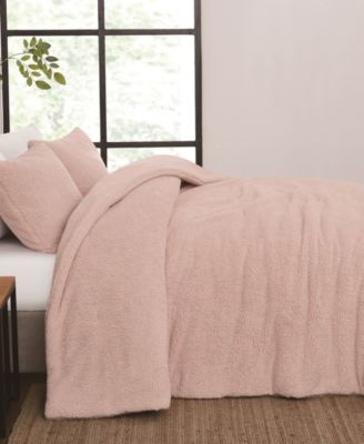 Oversized Marshmallow Sherpa 3-Pc. Comforter Set, Queen