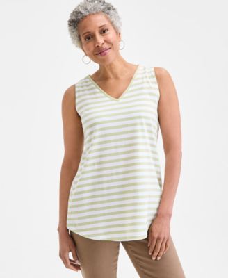 Style & Co - Women's Ikat-Print Perfect Tank