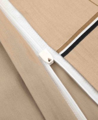 by Hugo Boss Check 3-Pc. Duvet Cover Set, King