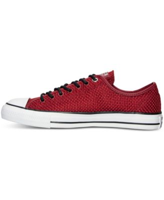 converse men's chuck taylor all star ox amp cloth casual sneakers