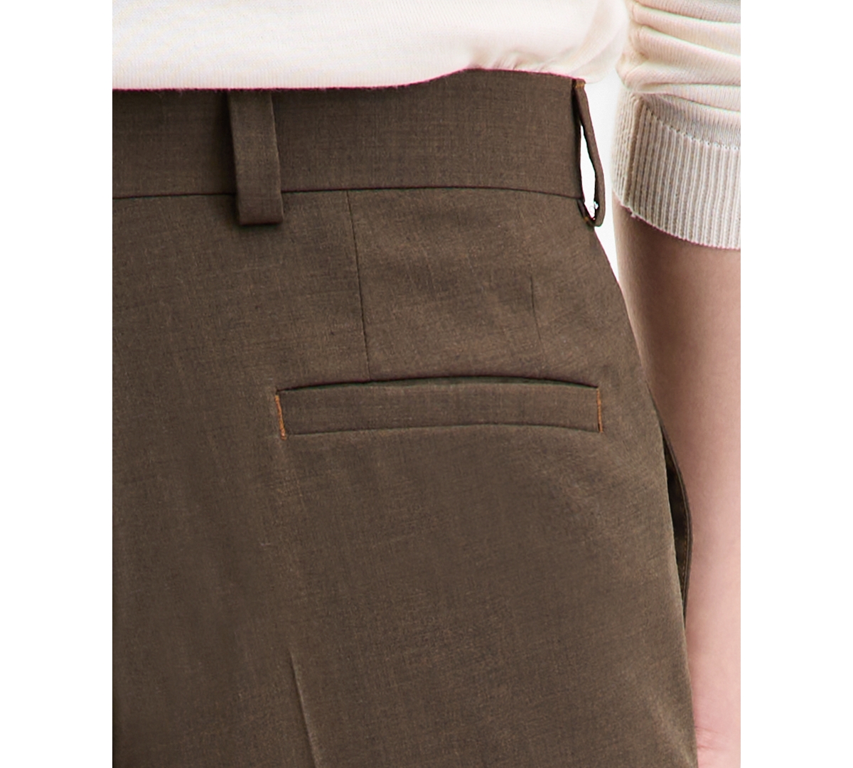 Hugo Boss Hugo By  Men's Modern-fit Solid Suit Pants In Brown