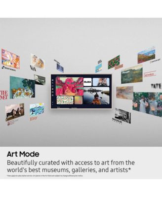 55" Class The Frame LS03FAF Series QLED 4K HDR Vision AI Smart TV - QN55LS03FAFXZA