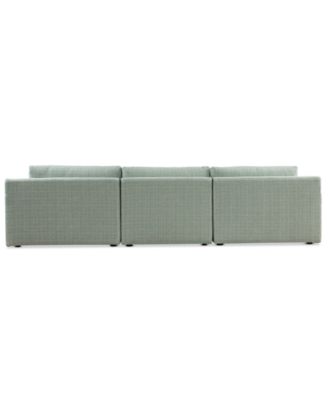 Mayela 3-Pc. Fabric Chaise Sectional, Exclusively at Macy's