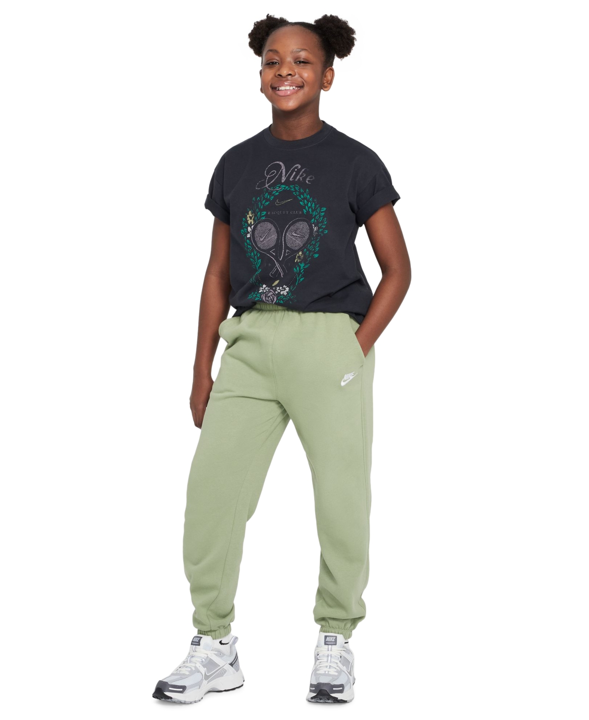 Nike Big Girls Short-sleeve Graphic T-shirt