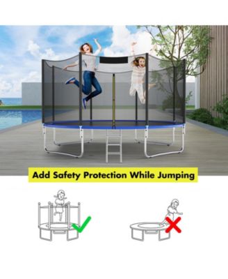 15 Feet Trampoline Replacement Safety Net