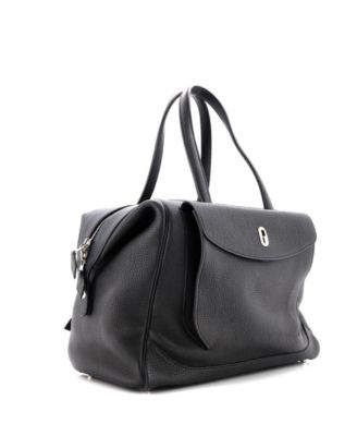 Pre-Owned Hermes 35 Wallago Cabine Bag Togo