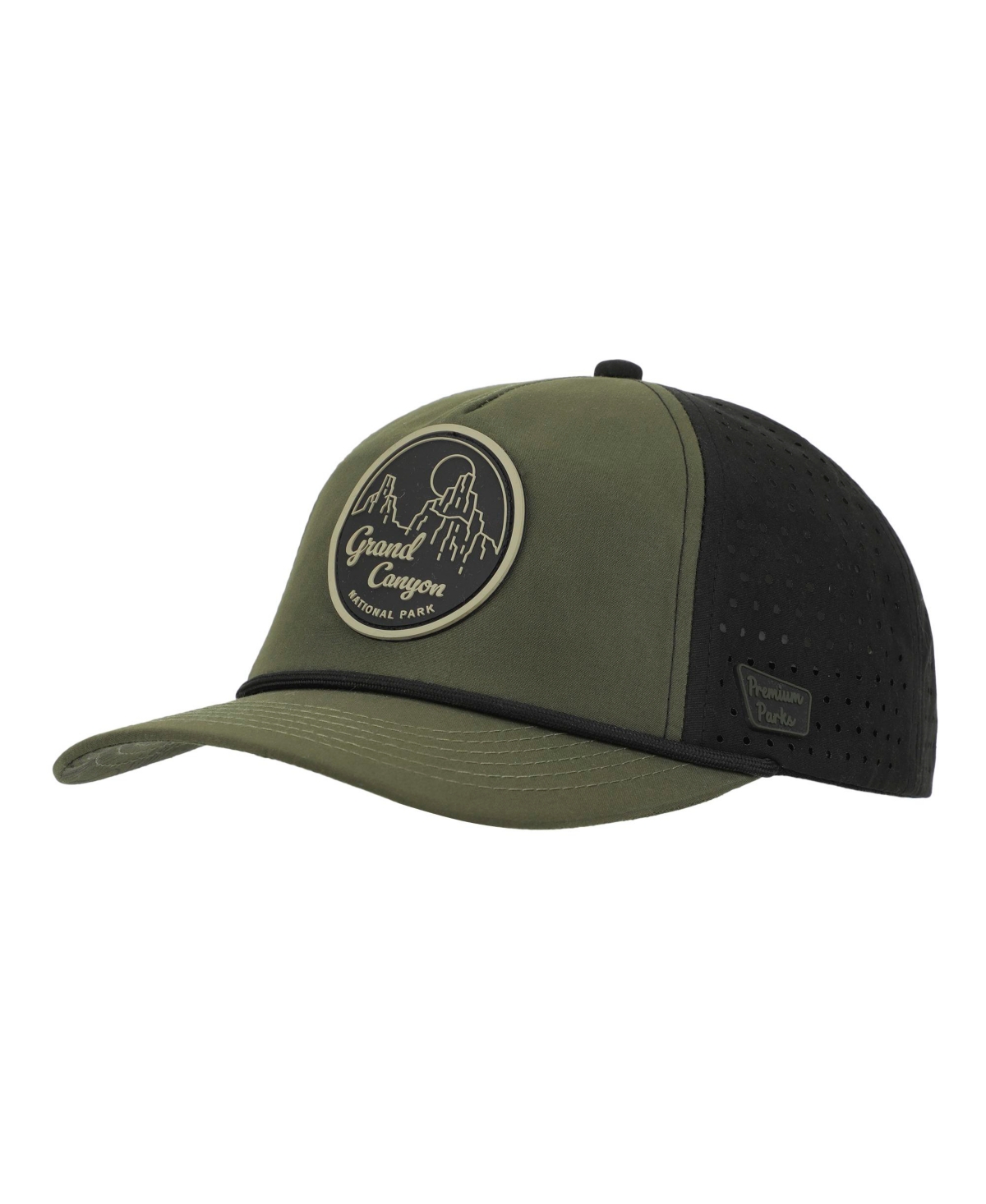 Men's Grand Canyon National Park 5-Panel Black and Green Unstructured Hat - Grand canyon