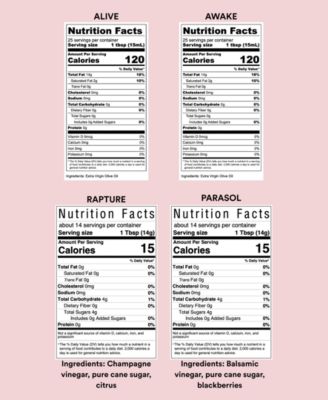 The Essential Olive Oil Vinegar Capsule, 4 Pieces