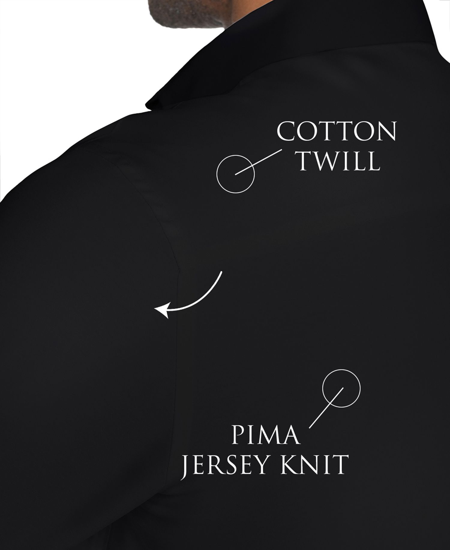 Men's Solid Hybrid Slim Fit Easy Care Long Sleeve Shirt