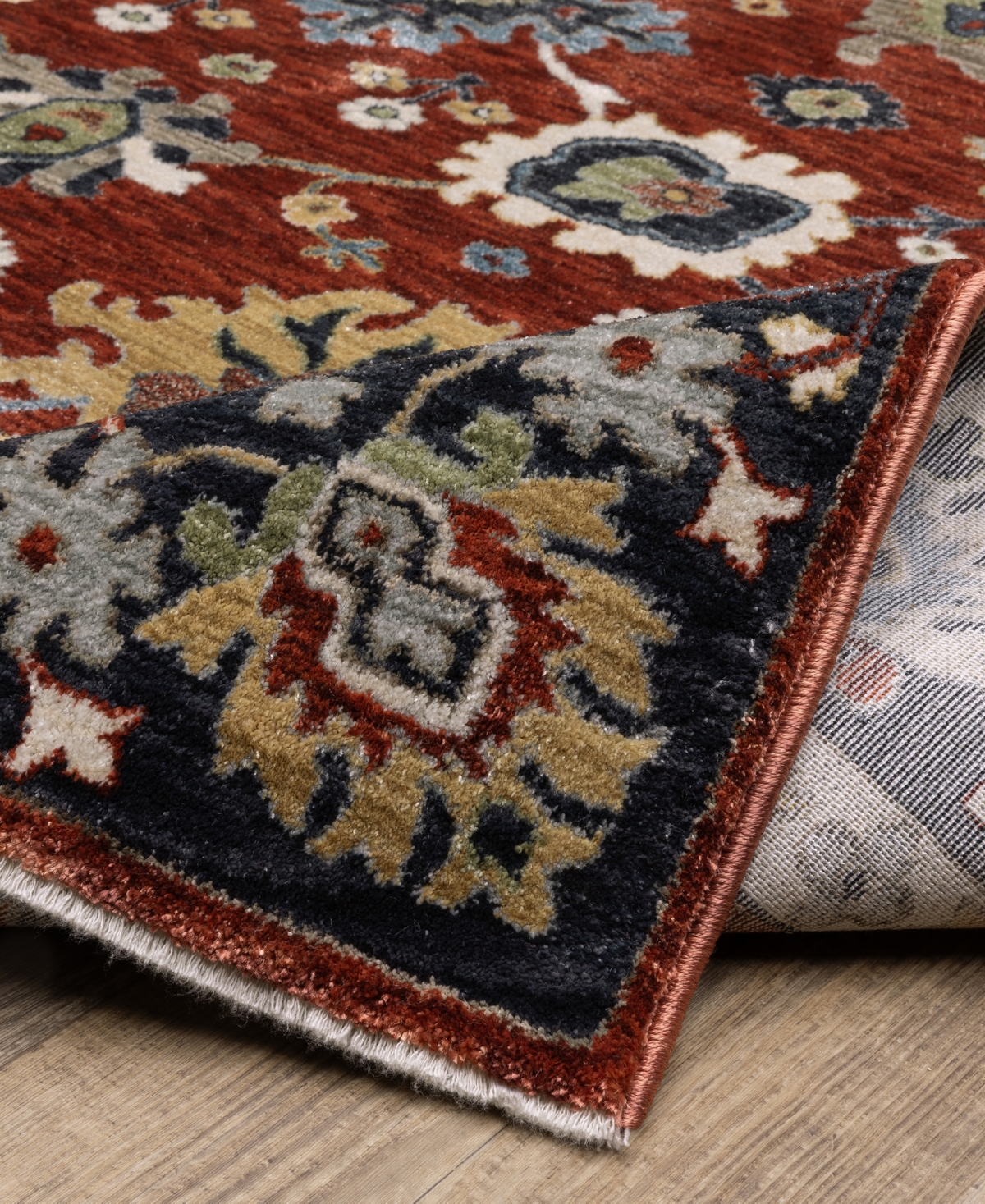 Oriental Weavers Eliana Eli12 2'3''x7'6'' Runner Area Rug In Red