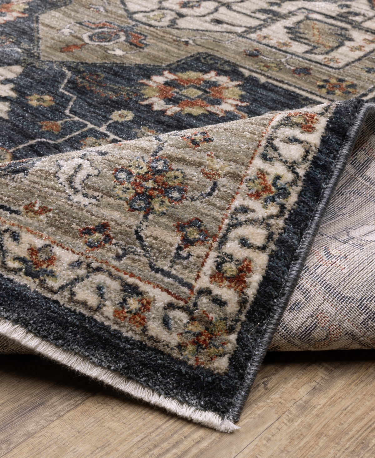 Oriental Weavers Eliana Eli07 2'3''x7'6'' Runner Area Rug In Brown