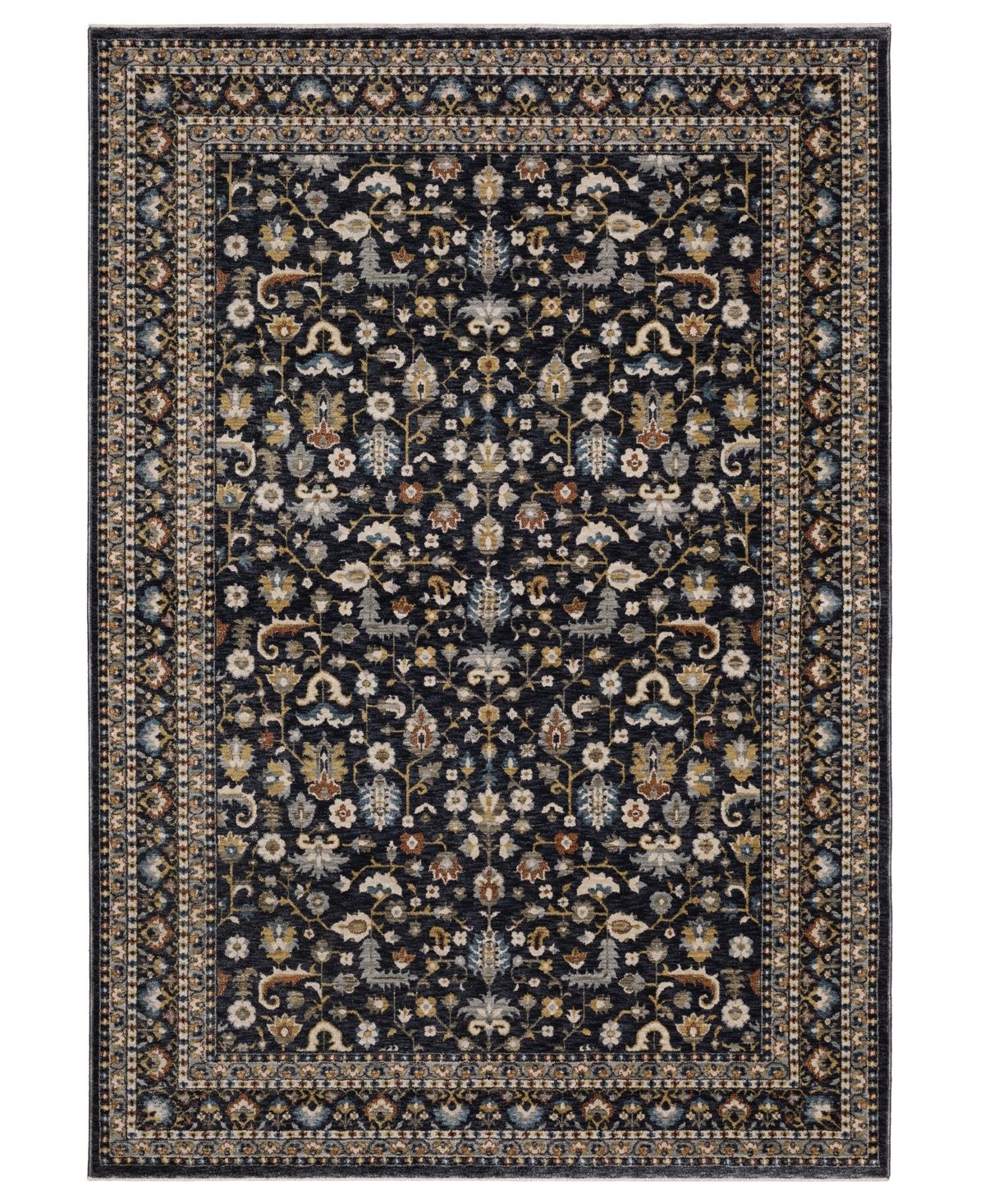 Oriental Weavers Eliana Eli04 2'3''x7'6'' Runner Area Rug In Multi