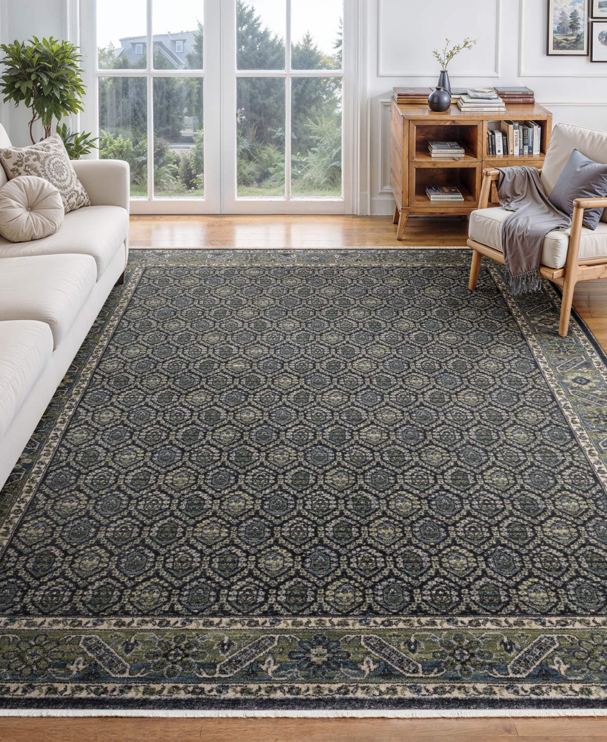 Oriental Weavers Eliana Eli01 9'10"x12'10" Area Rug