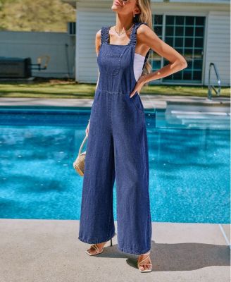 Women's Sweet Dreams Blue Jumpsuit
