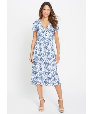 Women's Prairie Floral Knit Dress