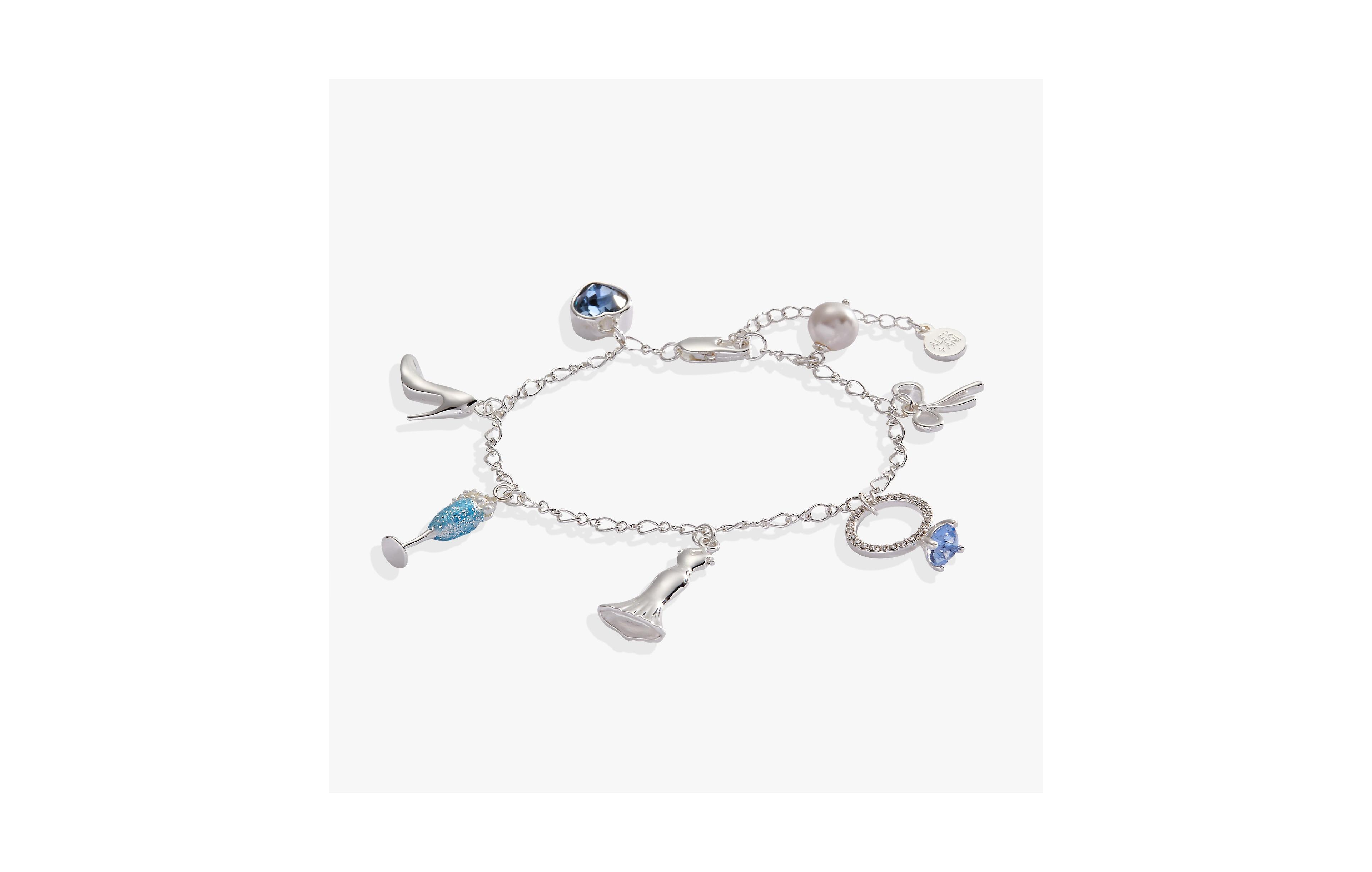 Bridal Multi Charm Bracelet