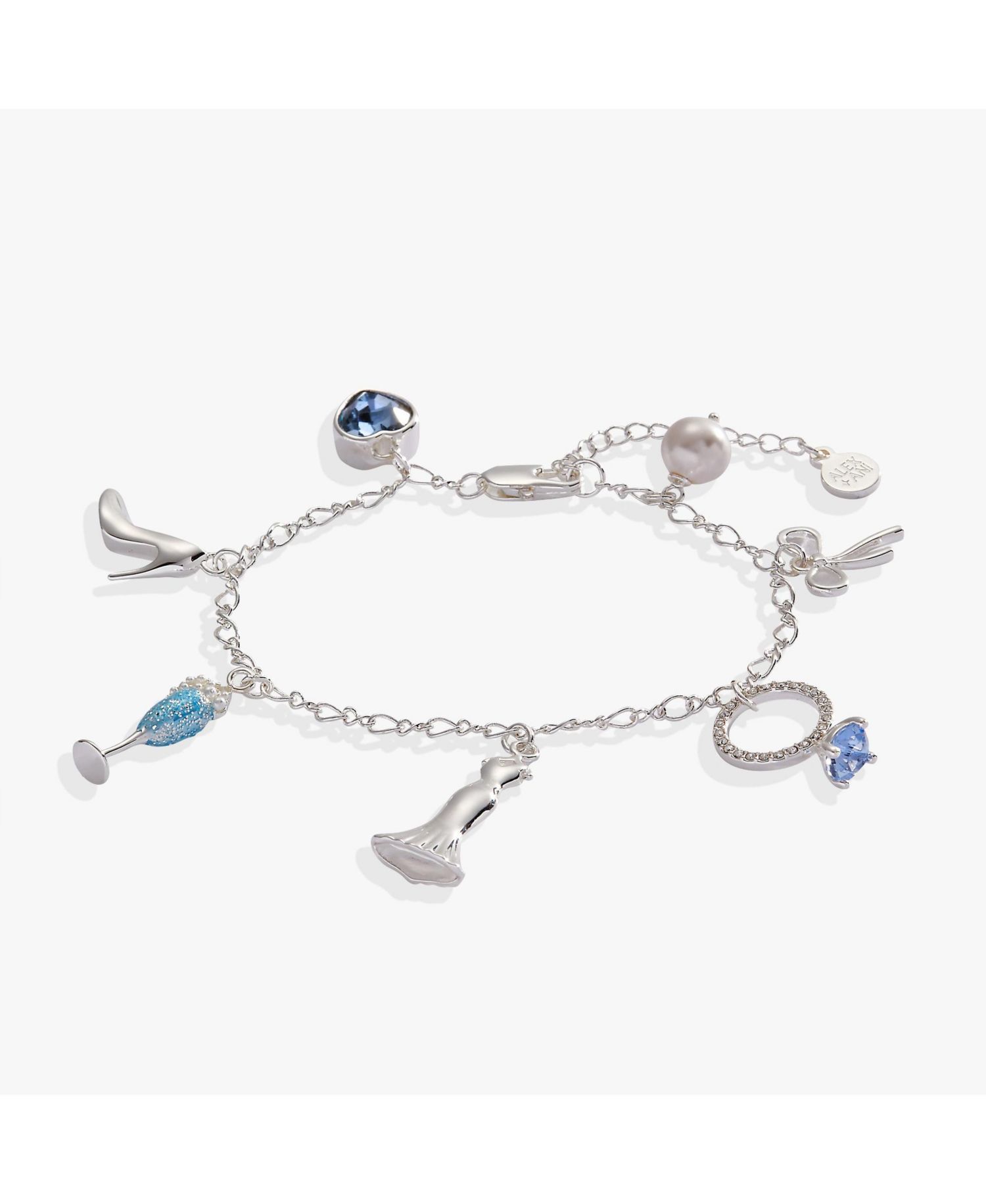 Bridal Multi Charm Bracelet