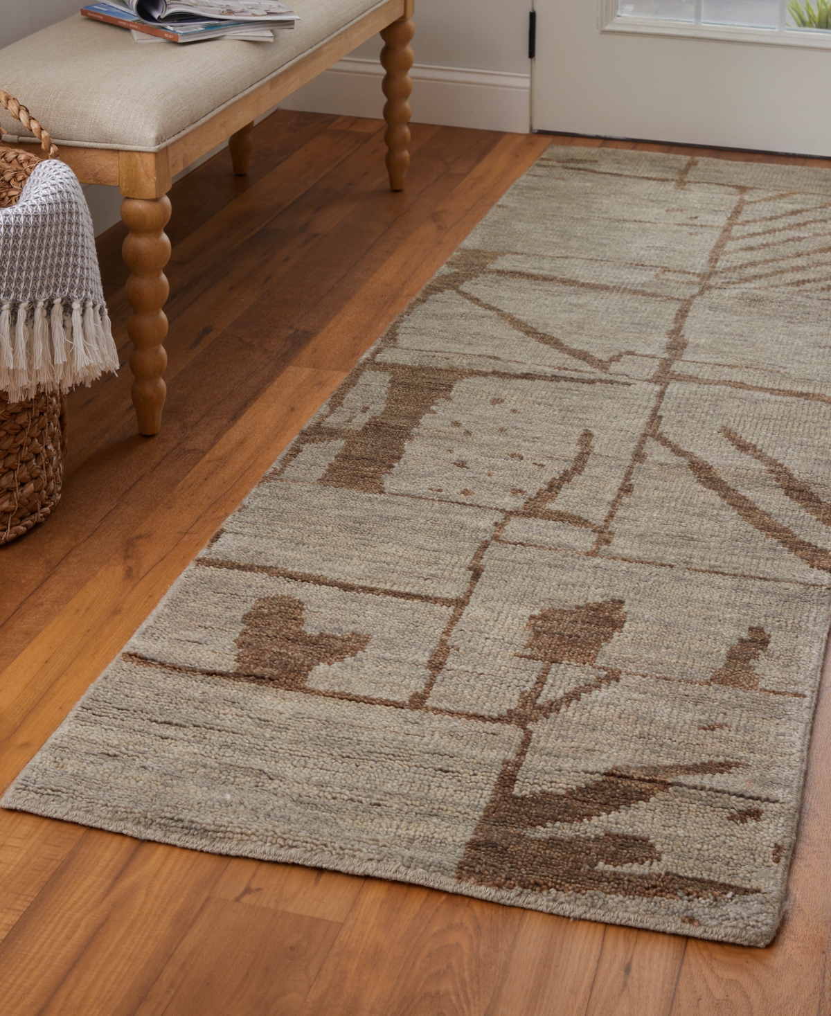 Thom Filicia For Feizy Sutton T6003 2'6''x8' Runner Area Rug