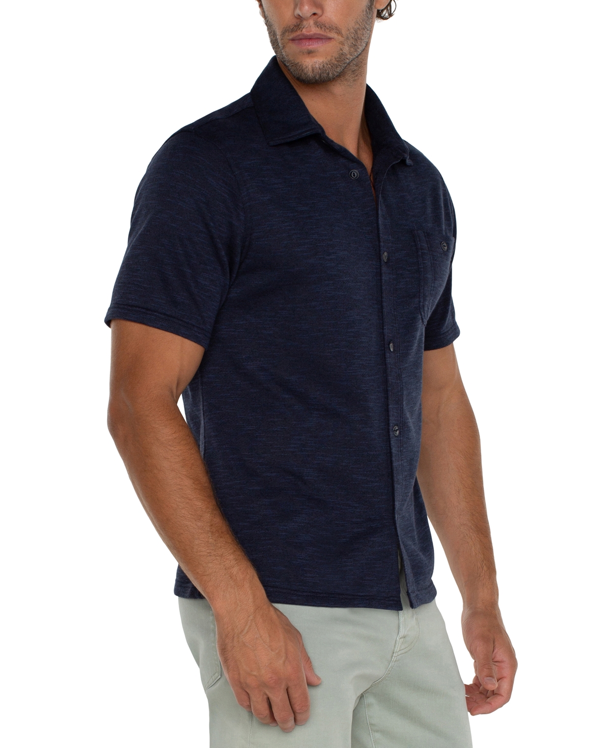 Men's Shirt - Navy Blue Multi