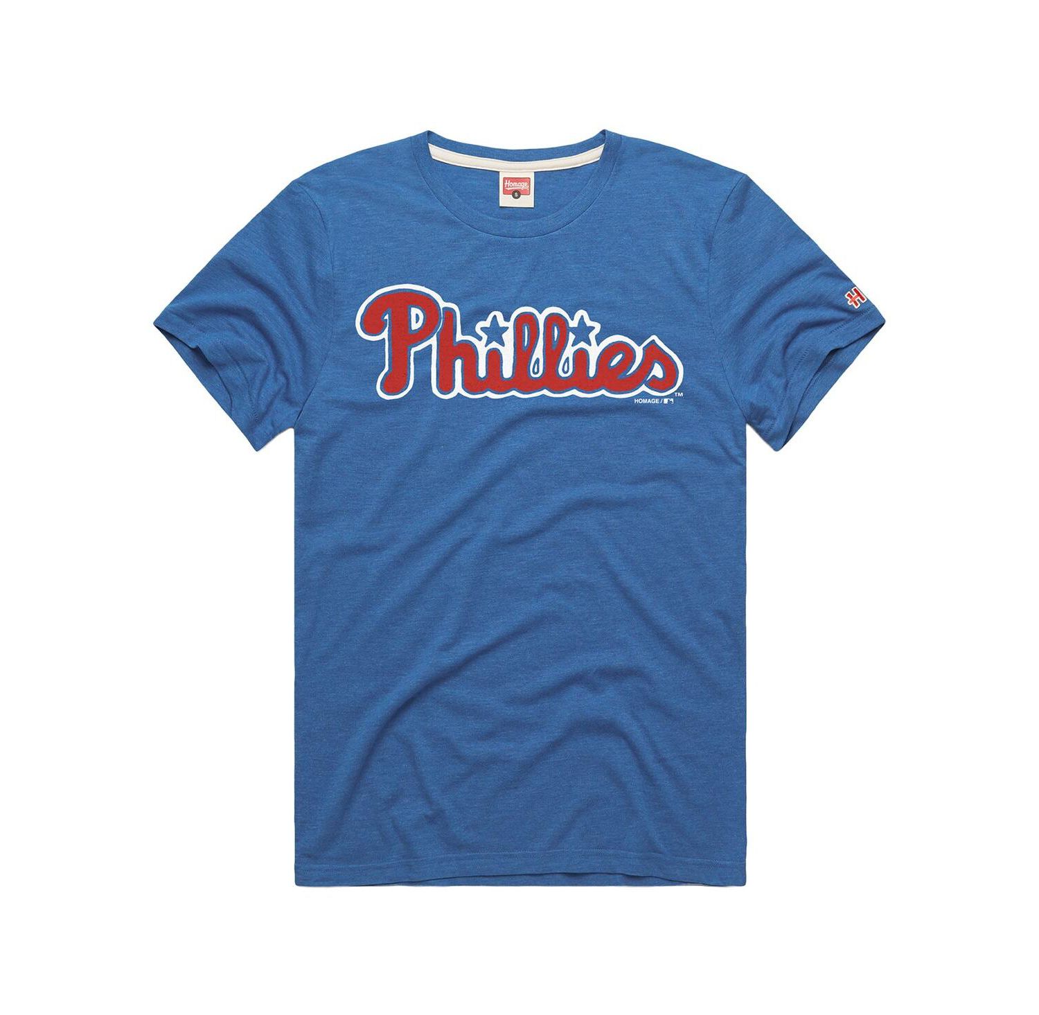 Men's Royal Philadelphia Phillies Hyper Local Tri-Blend T-Shirt