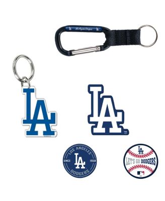 Wincraft - Los Angeles Dodgers 5-Pack Key Ring and Fridge Magnet Set