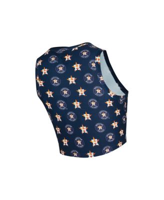 Women's&nbsp;2-Piece Navy Houston Astros Knit Tank Top and Skort Set