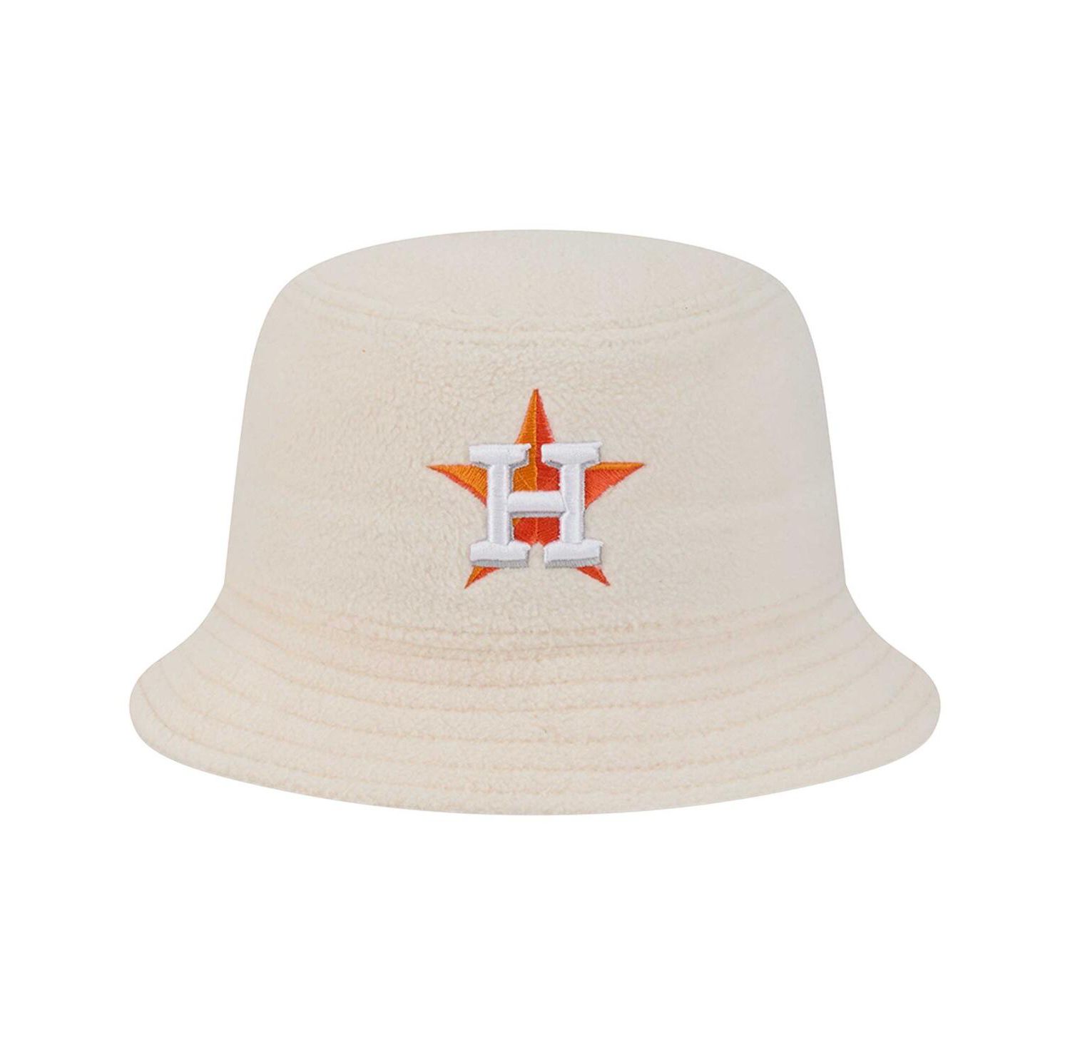 Women's White Houston Astros Chrome Cozy Bucket Hat