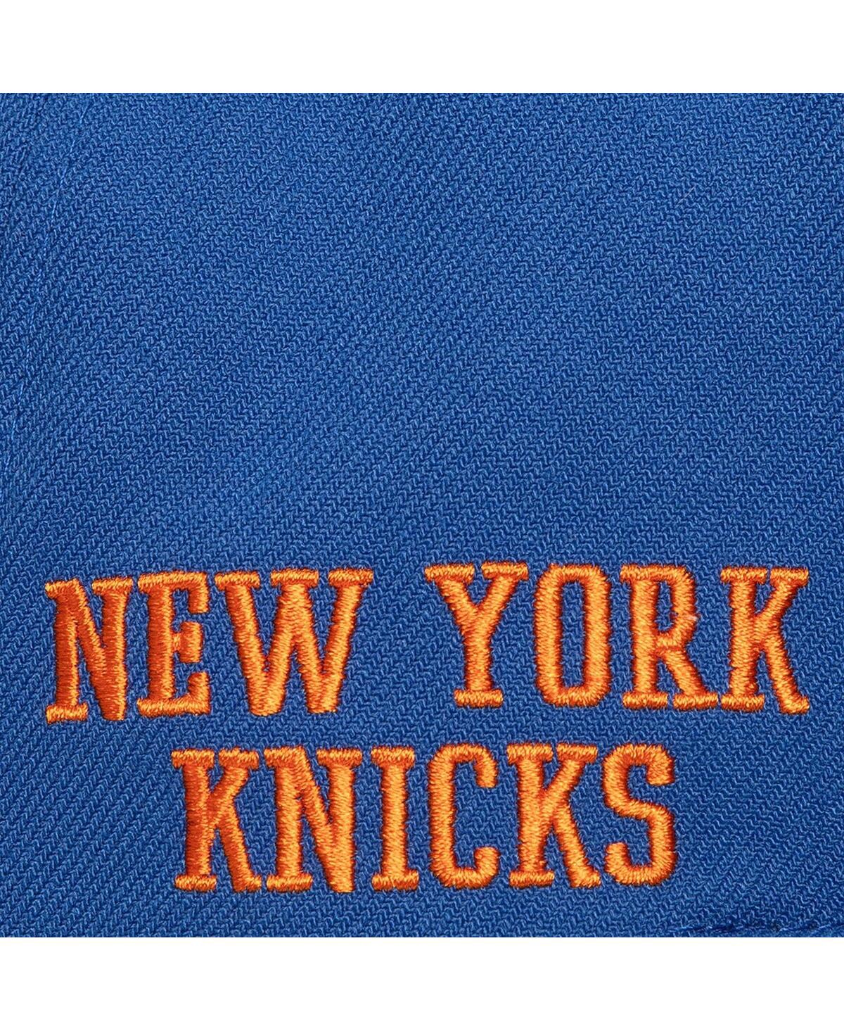 Mitchell & Ness Men's Blue New York Knicks Starlight Snapback Hat