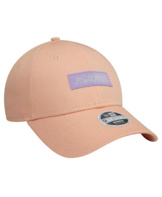 Women's Pink AS Roma Wordmark 9FORTY Adjustable Hat