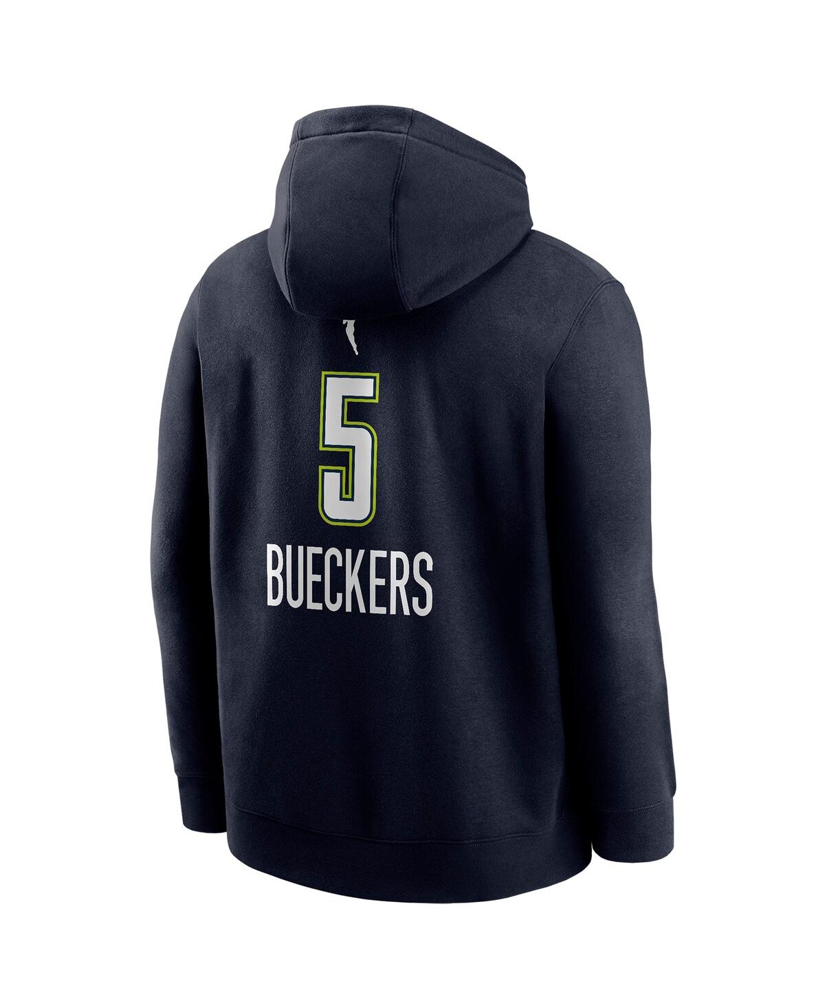 Nike Men's Paige Bueckers Navy Dallas Wings 2025 Wnba Draft Explorer Edition Name Number Pullover Hoodie In Blue