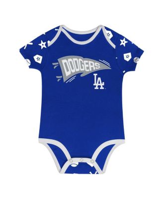 Baby Boys and Girls 2-Piece Blue Los Angeles Dodgers On Deck Diaper Cover Set