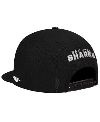 Men's&nbsp;Cream San Jose Sharks French Terry Snapback Hat