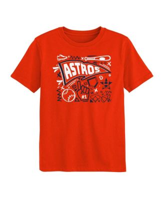 Outerstuff - Preschool Orange Houston Astros Ball Park Fun T-Shirt