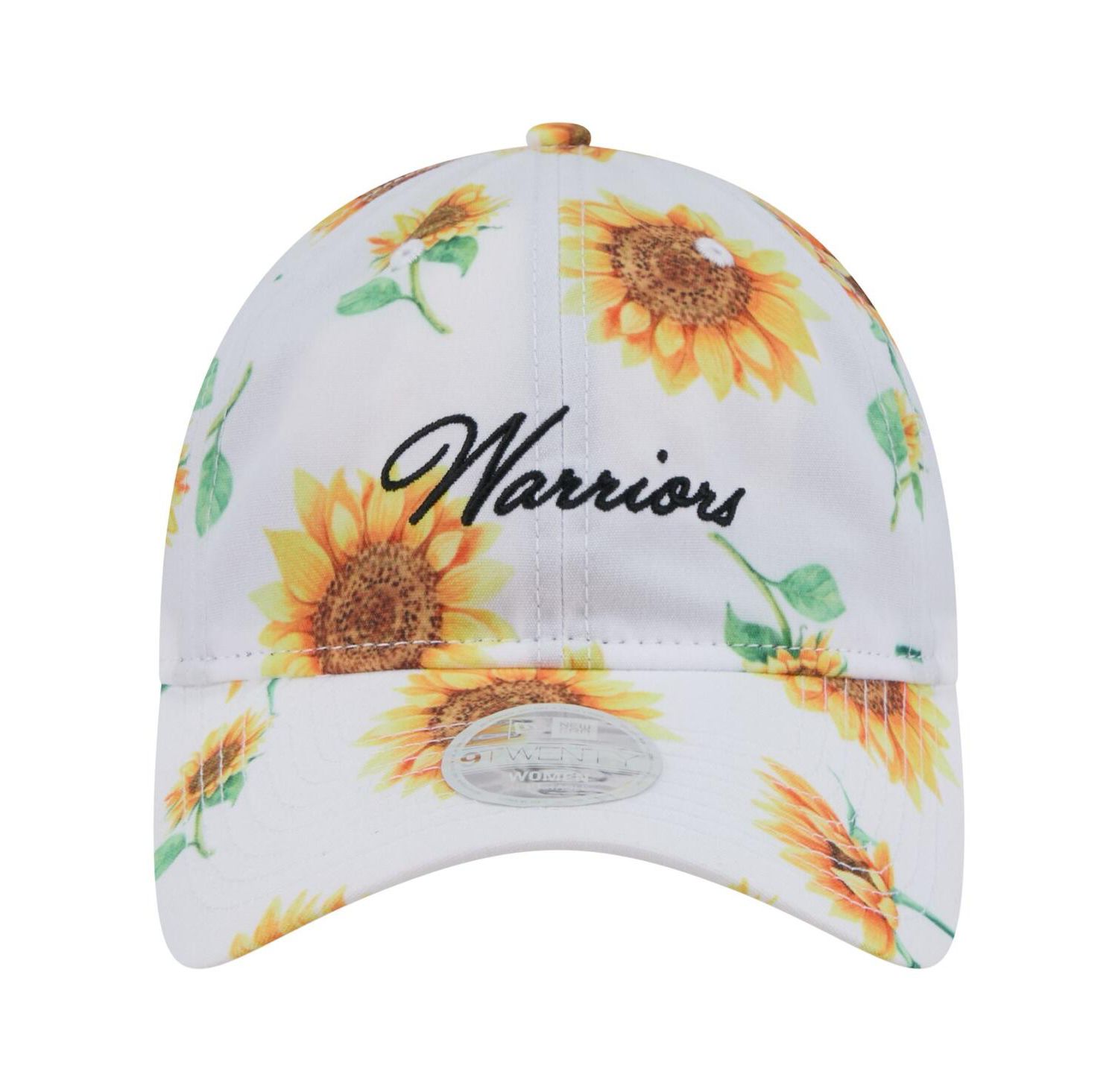 Women's White Golden State Warriors Adventure Flower 9TWENTY Adjustable Hat