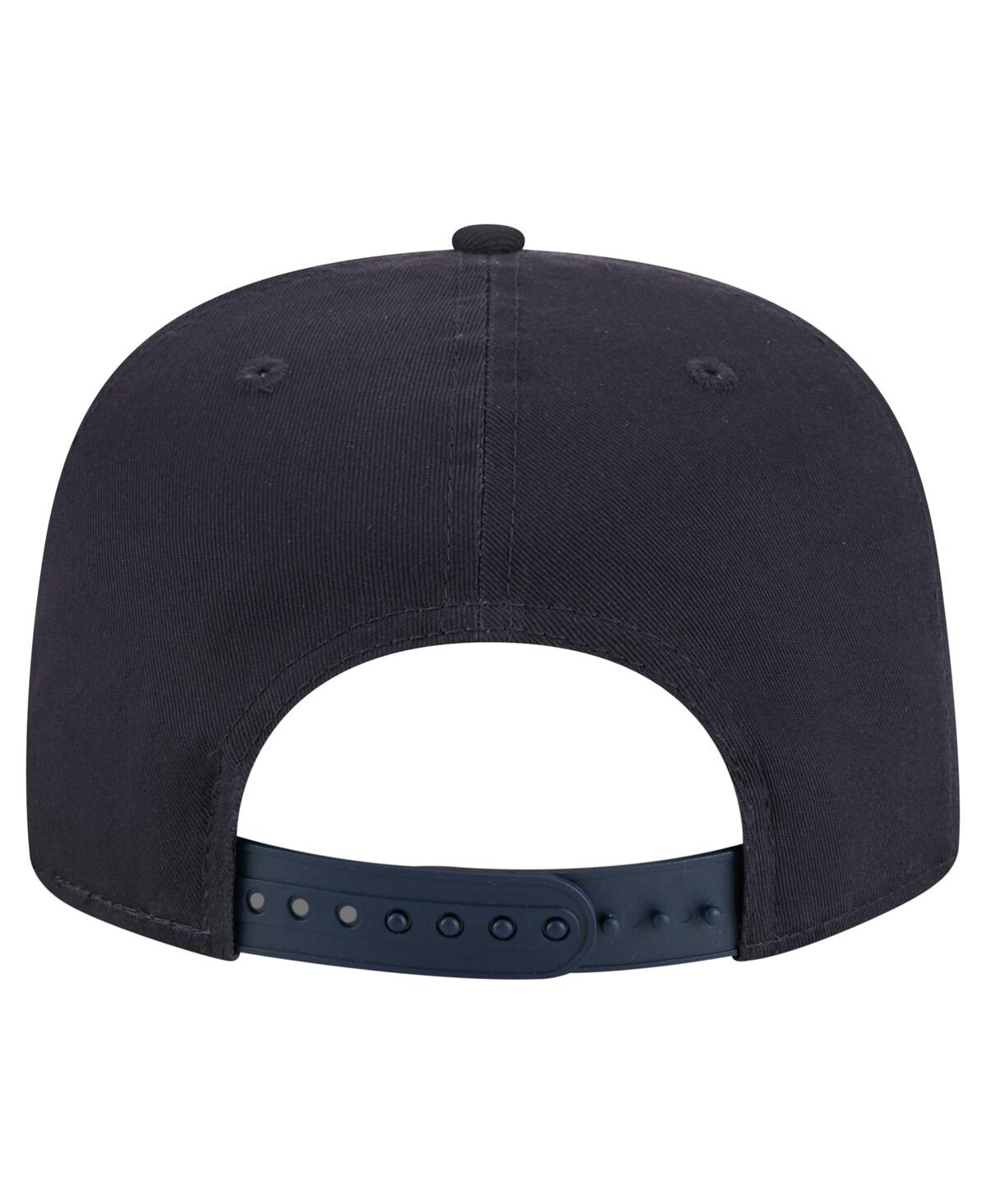 NEW ERA MEN'S NAVY PENN STATE NITTANY LIONS ADVENTURE TEAM TEXT GOLFER SNAPBACK HAT 
