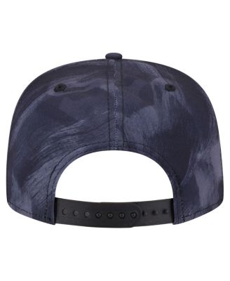 Men's Navy Los Angeles Angels Printed Golfer Snapback Hat