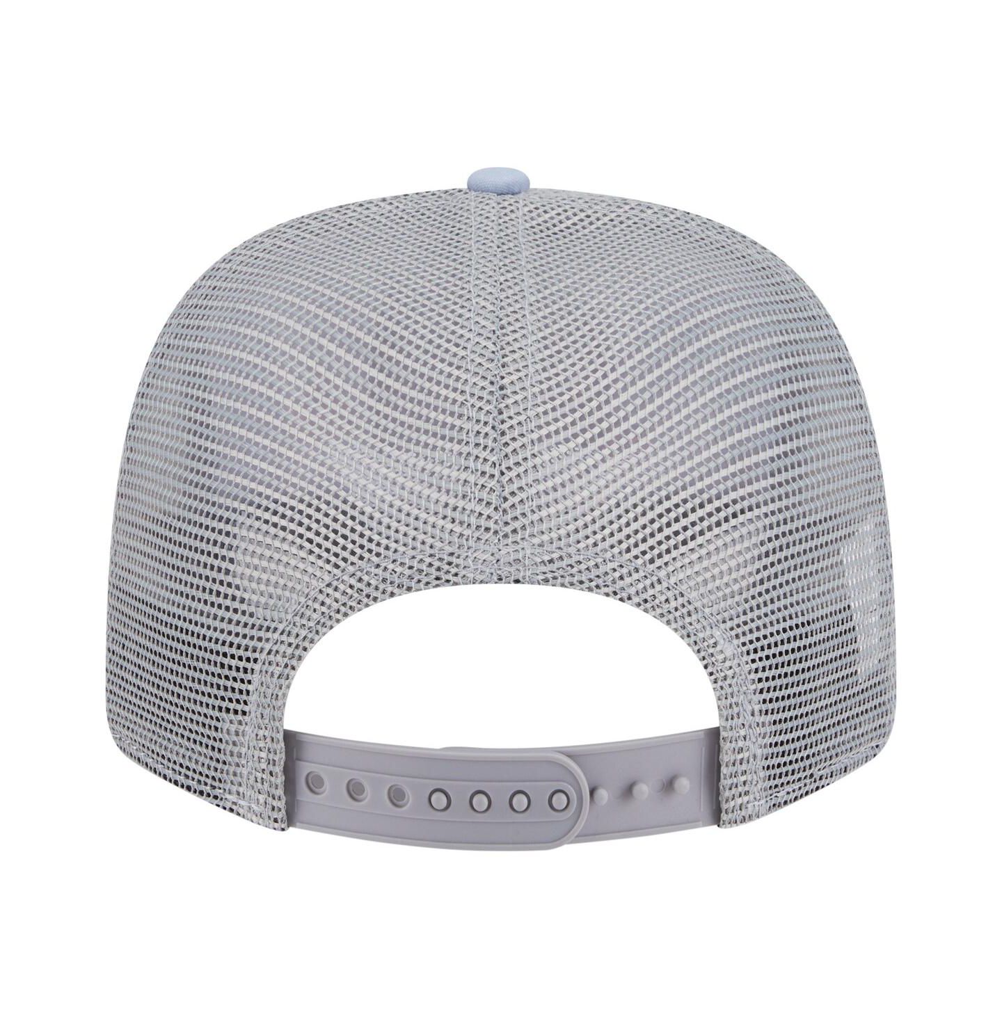 Мужской головной убор New Era Light Blue/Gray Golden State Warriors Adventure Aloha Pattern 9SEVENTY Stretch Snap Hat — фото 4