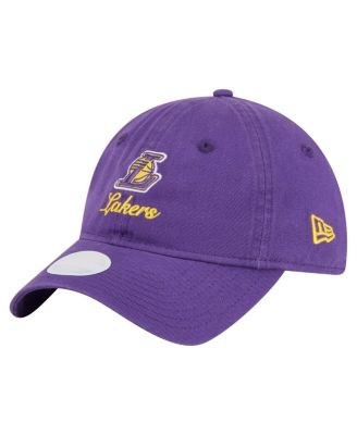New Era - Women's&nbsp;Purple Los Angeles Lakers Gameday Preppy 9TWENTY Adjustable Hat