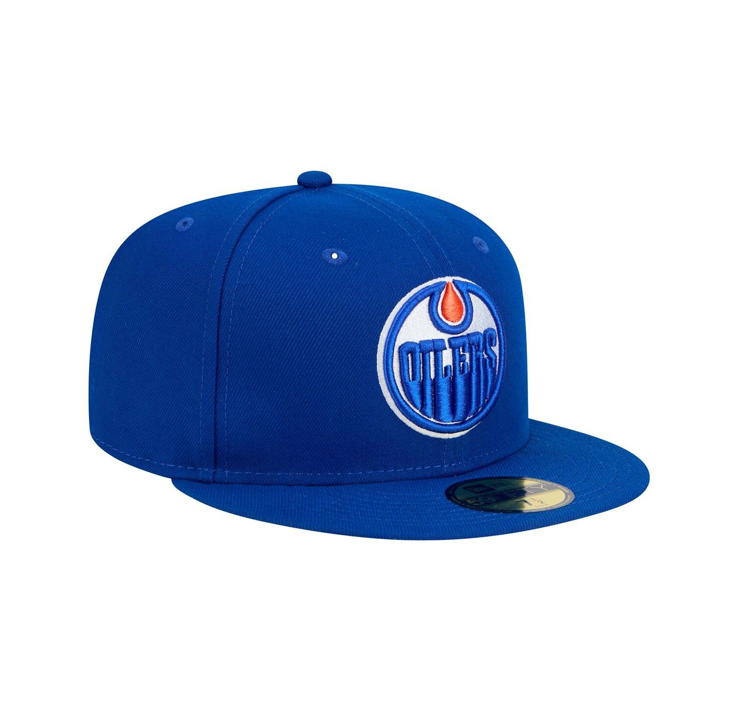 Men's Royal Edmonton Oilers Core 59FIFTY Fitted Hat