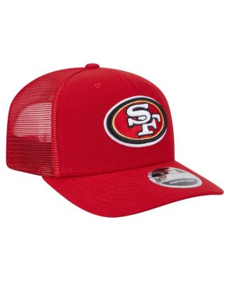 Men's Scarlet San Francisco 49ers Main Trucker 9SEVENTY Stretch Snap Hat