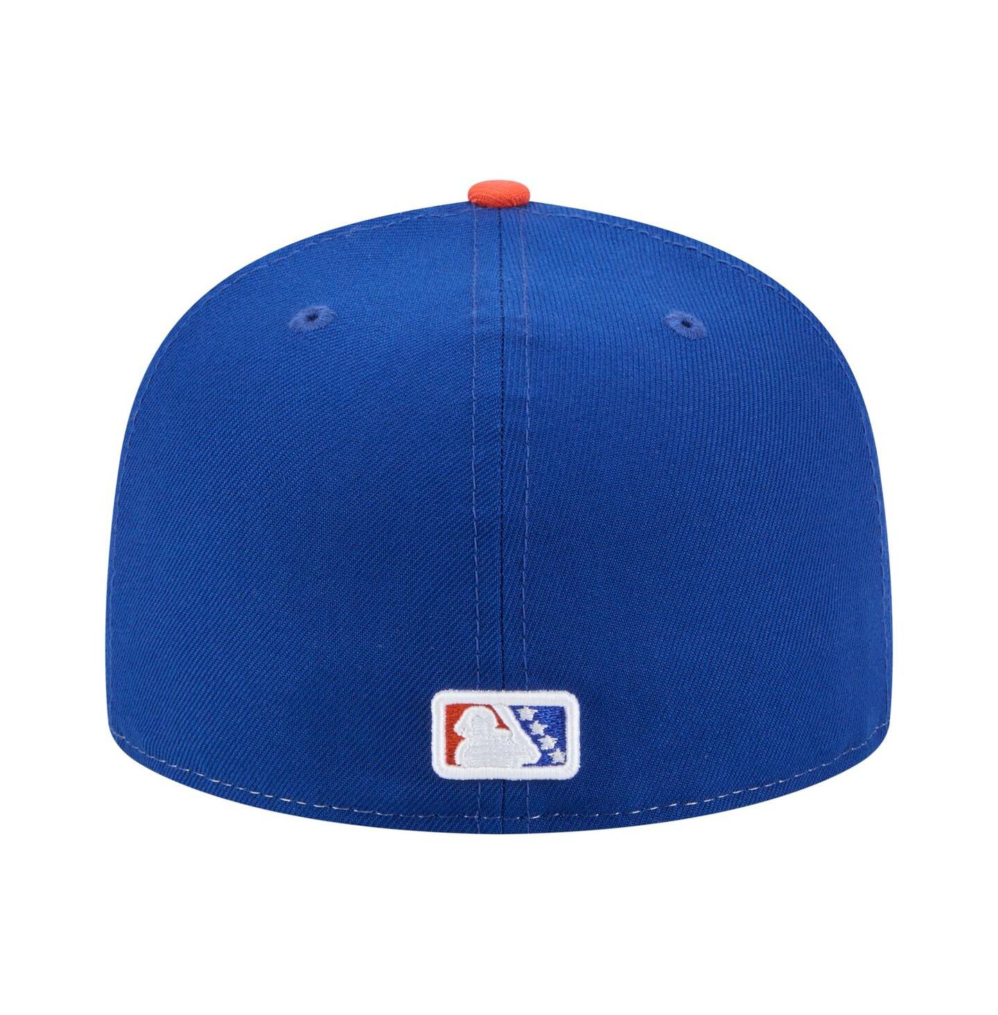 Мужская кепка New Era Blue Aberdeen IronBirds Authentic Collection 59FIFTY Fitted Hat — фото 4