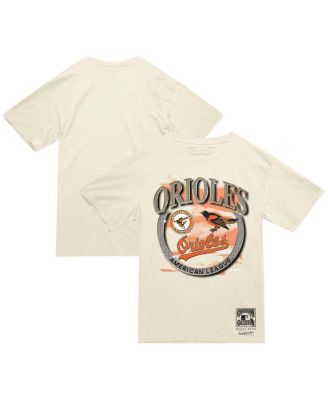 Mitchell & Ness - Men's Cream Baltimore Orioles Crown Jewels T-Shirt