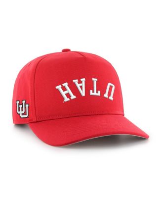 '47 Brand - Men's Red Utah Utes Flip Script Hitch Adjustable Hat