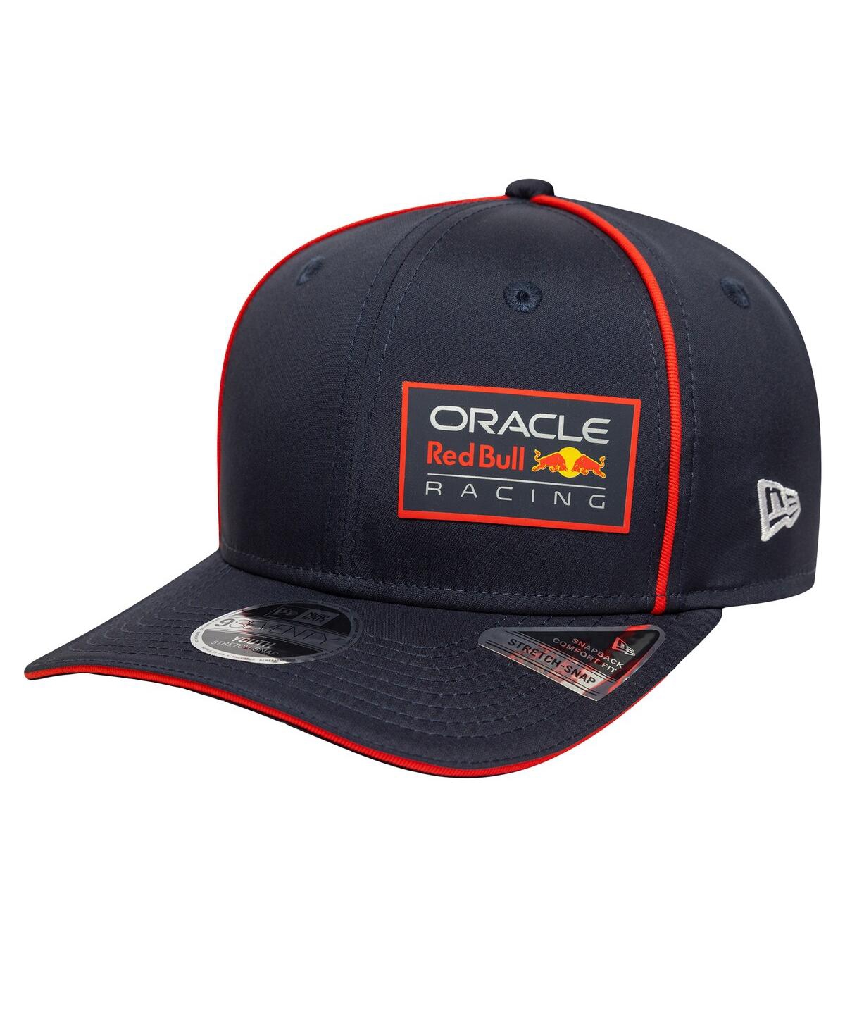 Shop New Era Big Boys And Girls Navy Red Bull Racing 9seventy Stretch-snap Hat