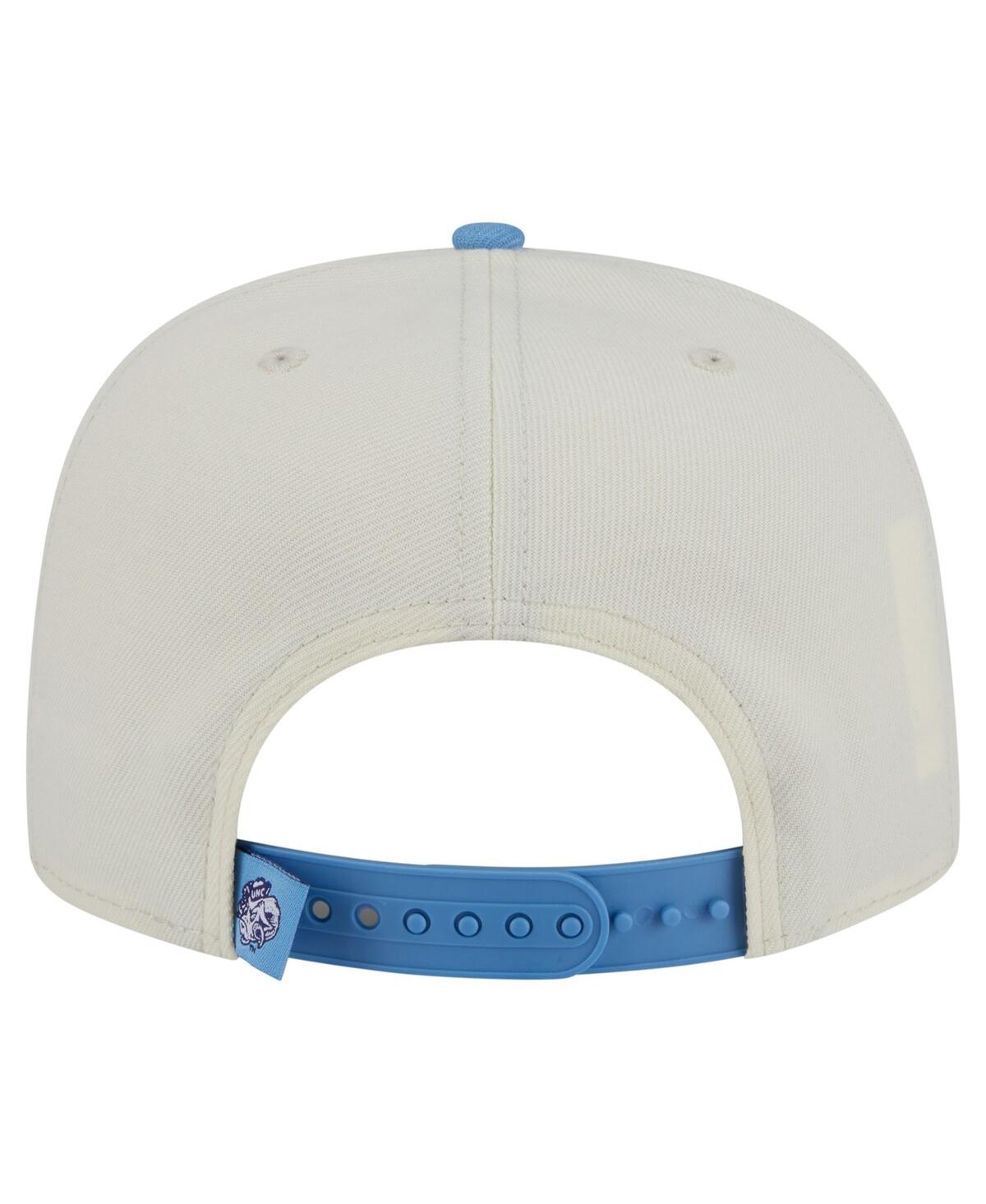 NEW ERA MEN'S WHITE NORTH CAROLINA TAR HEELS COLLEGIATE 9FIFTY A-FRAME SNAPBACK HAT 